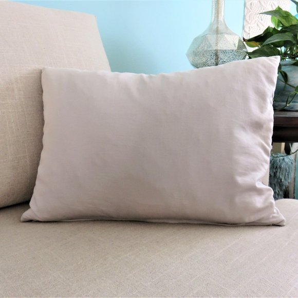 Purple Embroidered Sequined Pillow with Leaf Pattern Accent Pillow.....1224 - Picture 3 of 7